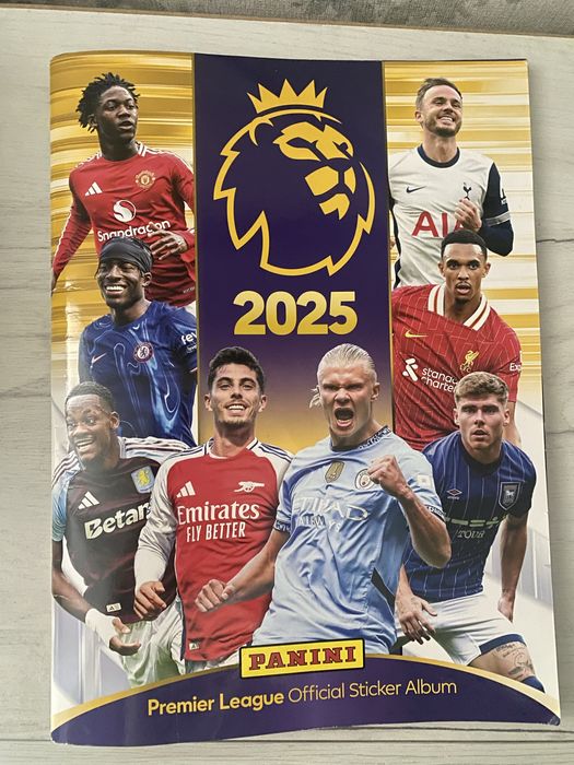 Стикеры 300+ наклейки стікери АПЛ2025 Паніні Panini PremierLeague2025