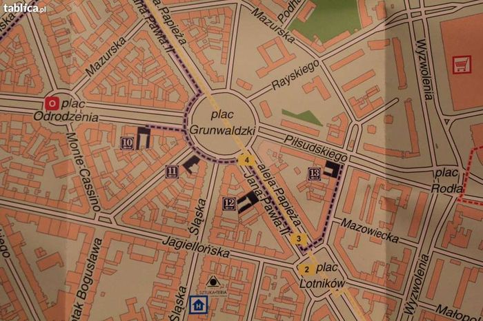 Szczecin mapa plan centrum miasta-324