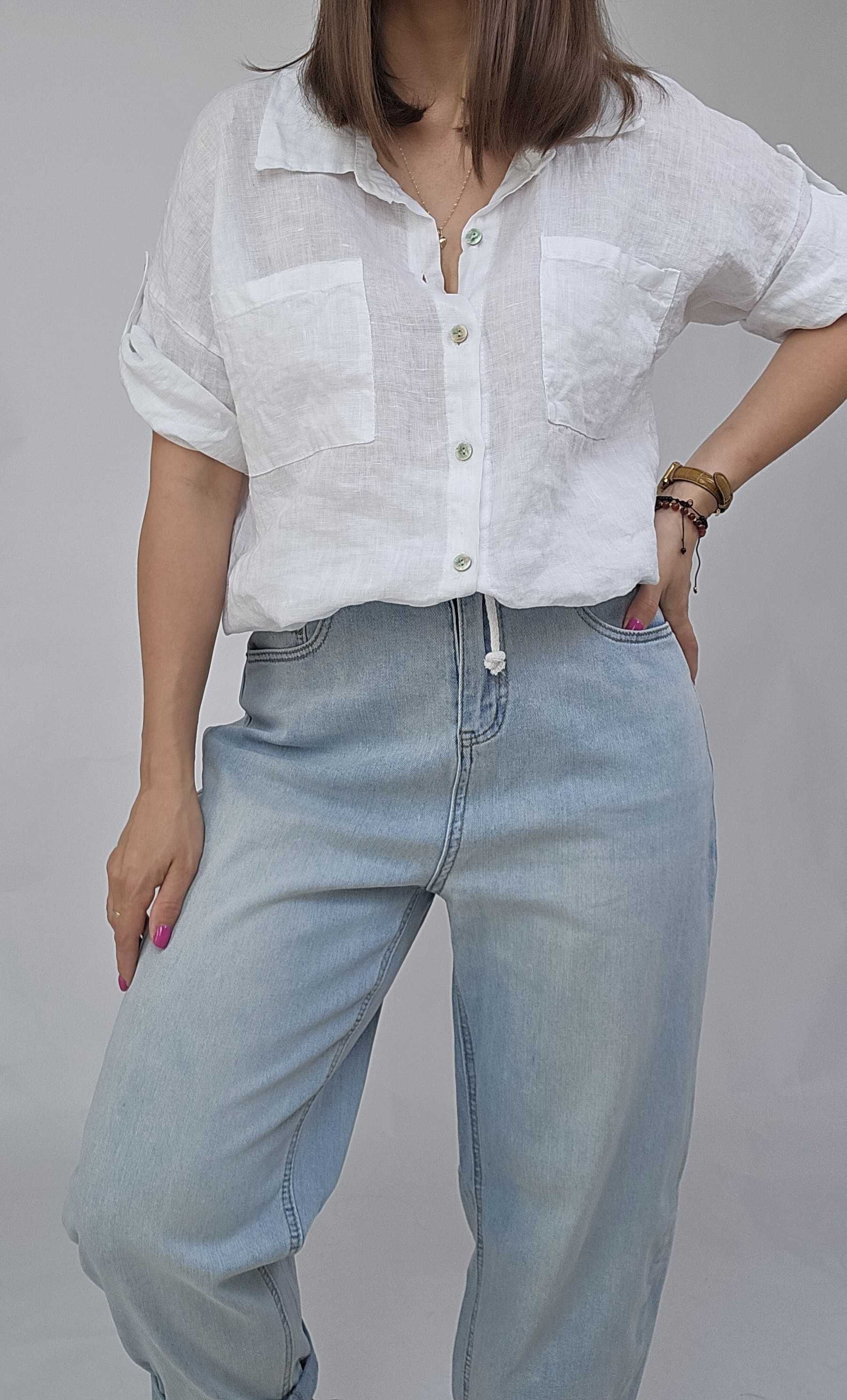 Spodnie Jeansowe Damskie Balloon premium ITAIMASKA rozm S/M/L/XL/XXL