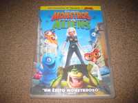DVD "Monstros vs. Aliens"