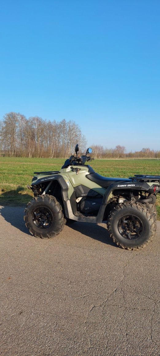 Can am Outlander 450 Zadbany Wspomaganie Homologacja