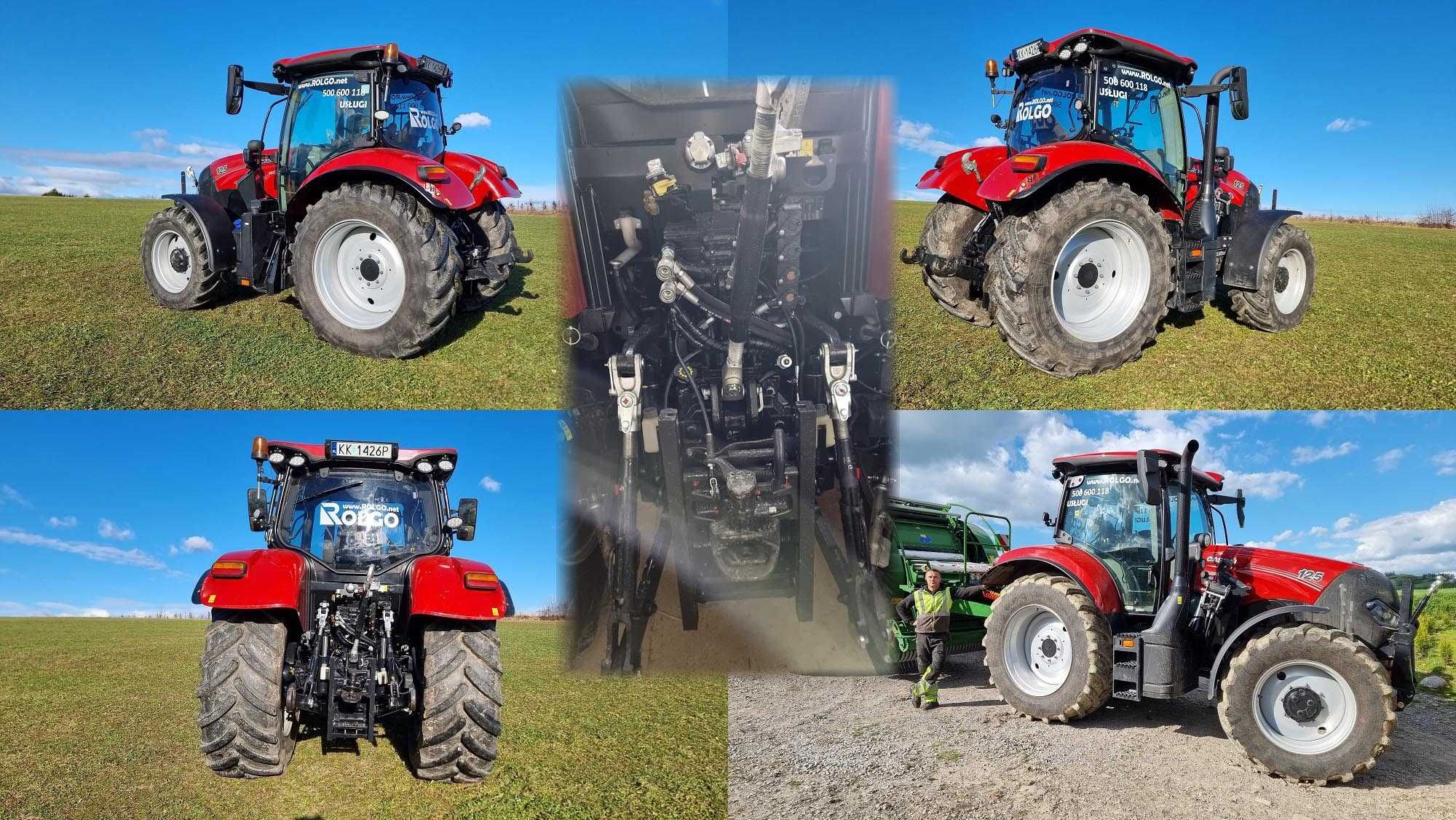 Case Maxxum 125 MultiController Ładowacz STOLL Przedni TUZ WOM TUR