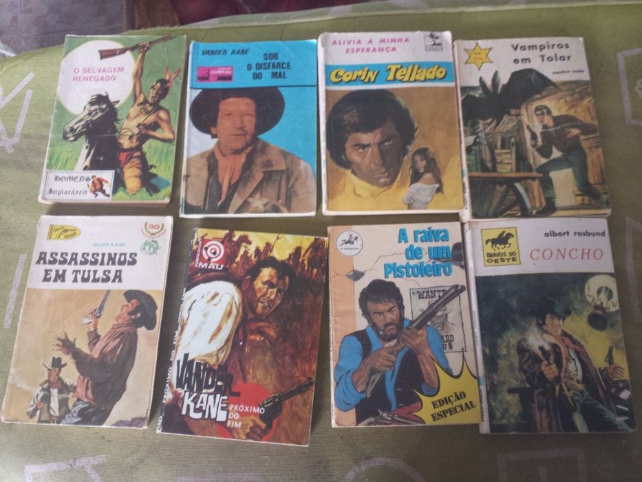 Livros de bolso (cowboys)