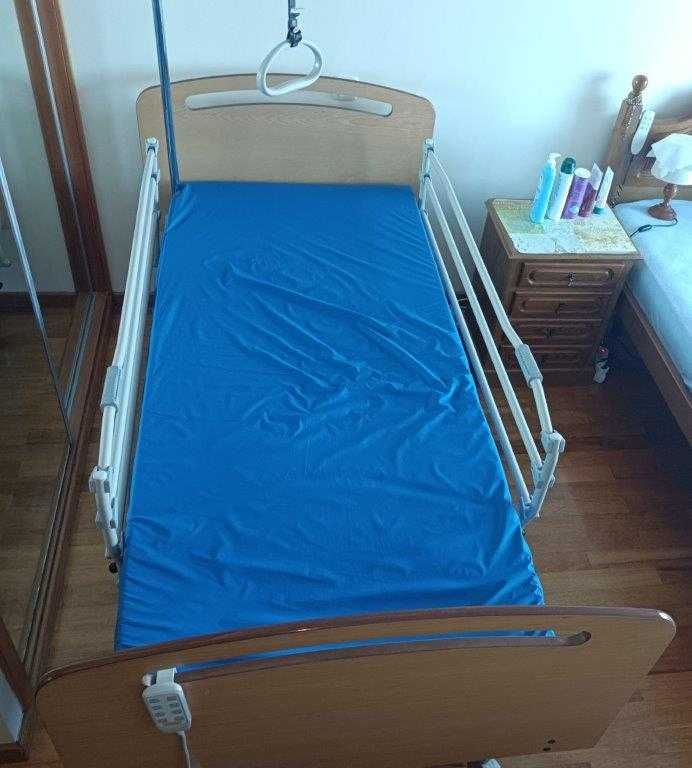 Cama articulada eletricamente c/ colchão