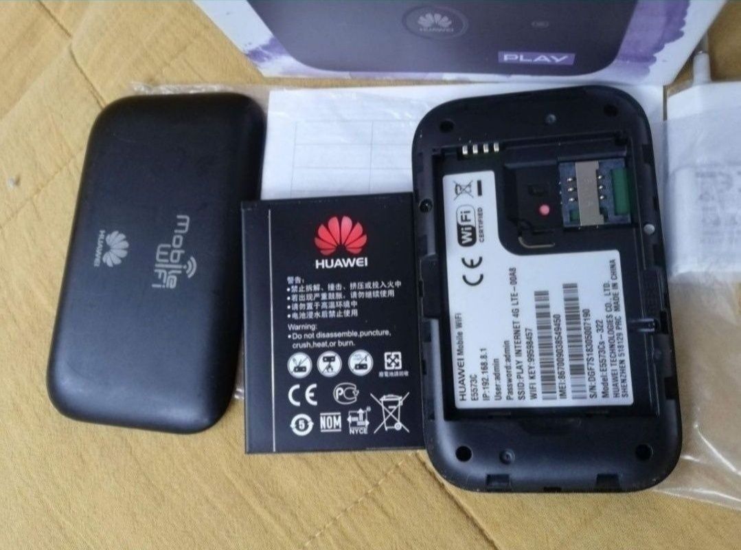 Router Modem WiFi LTE 4G Na Kartę Sim Huawei bez simlocka.
Stan bardzo