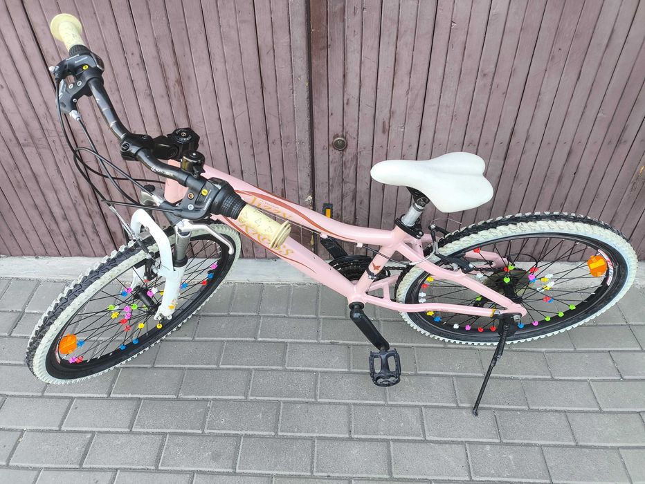 Rower Kross Lizzy 24" Pudrowy róż SUPER !