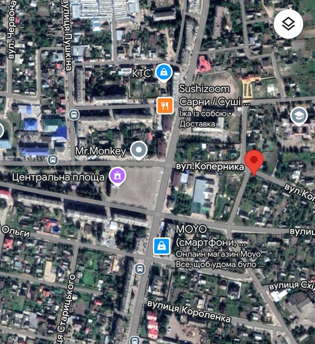 Оренда Комерційна нерухомість Сарни вул.Коперника 4 Центр (мафи)