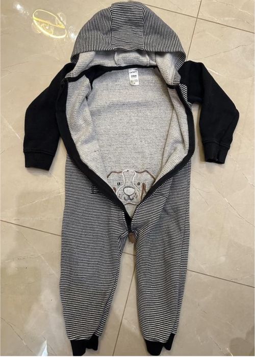 Чоловічок ромпер carter's на флісі 24 м