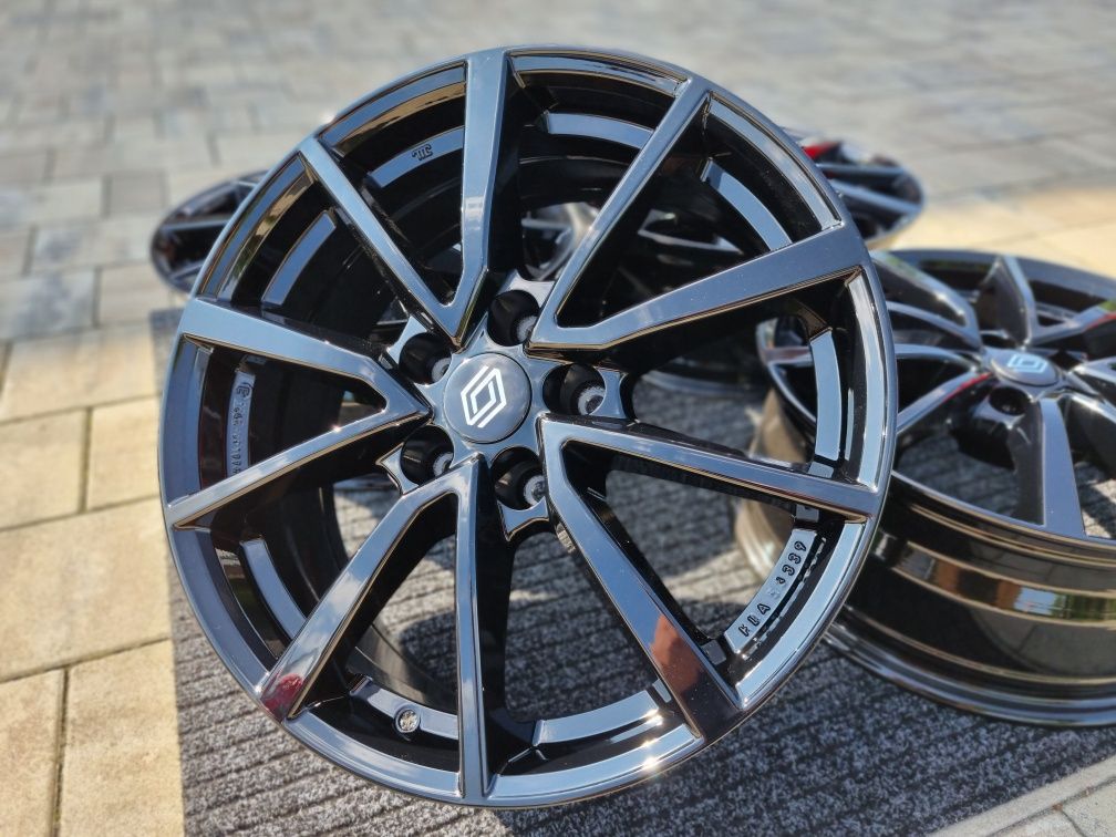 Felgi Renault 17 " Captur Arkana Austral Koleos Nowe 5x114,3 Czarne