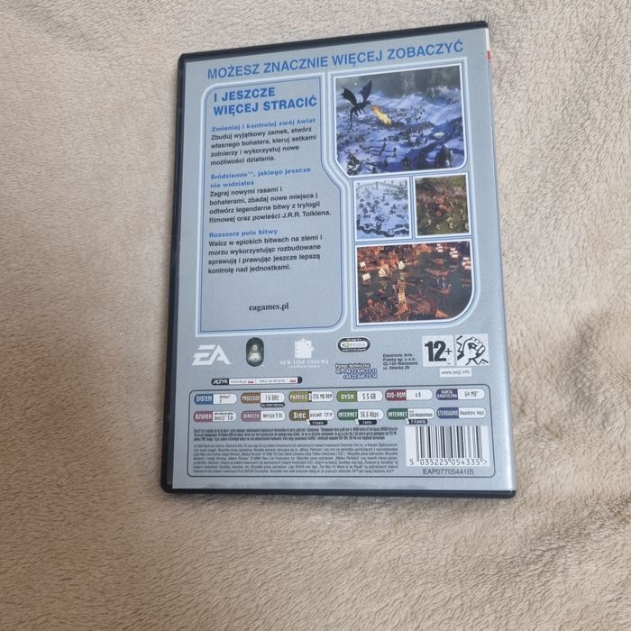 Wladca Pierscieni Bitwa o Srodziemie 2 PC Polskie wydanie