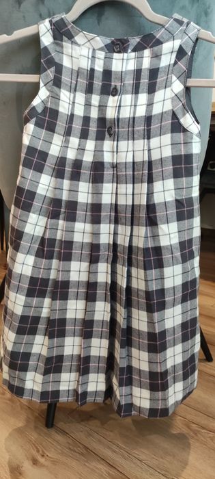 Sukienka w kratkę cool club r. 122