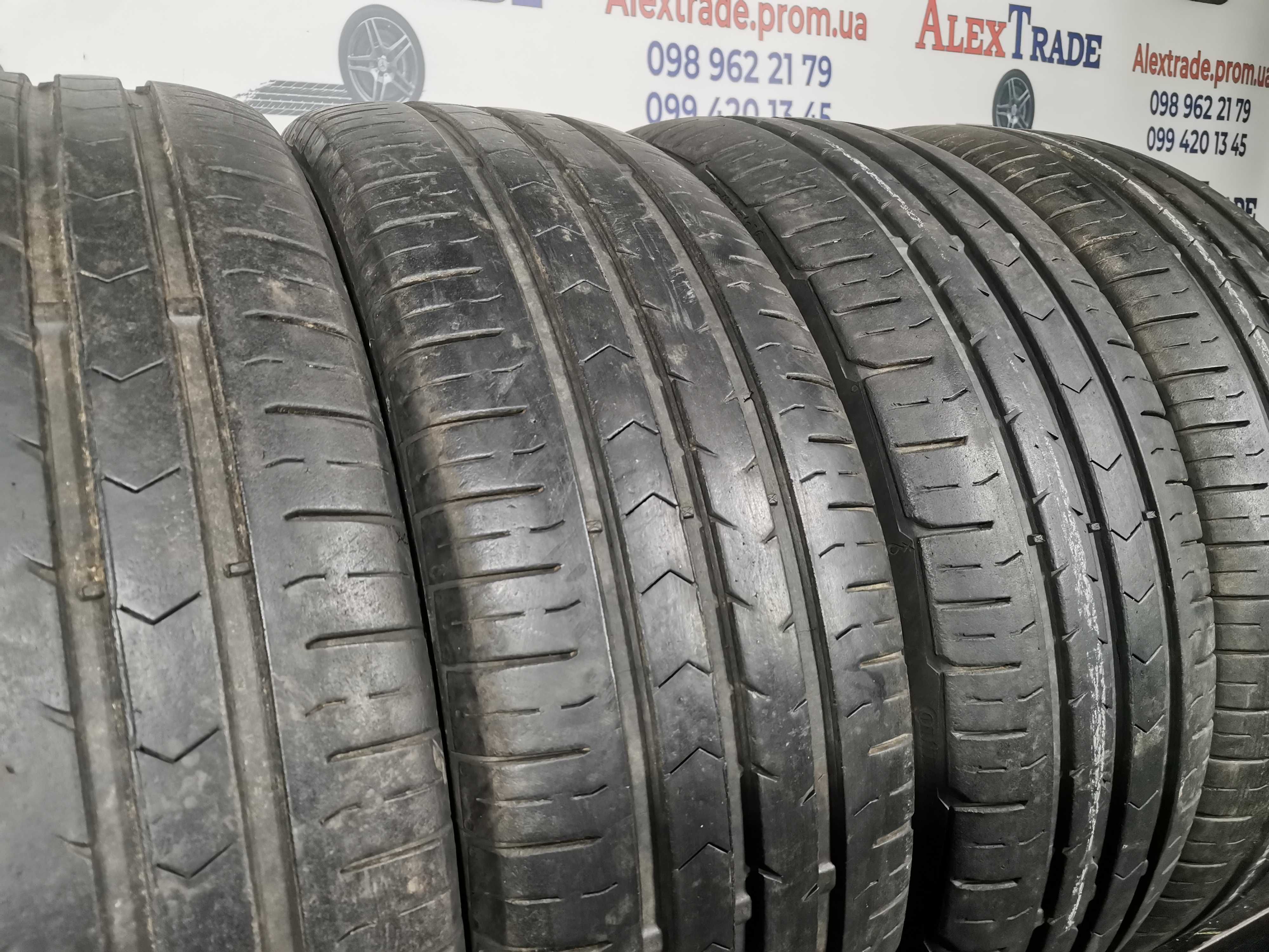 4 шт. 185/60 R15 Continental ContiPremiumContact 5 літні шини бу