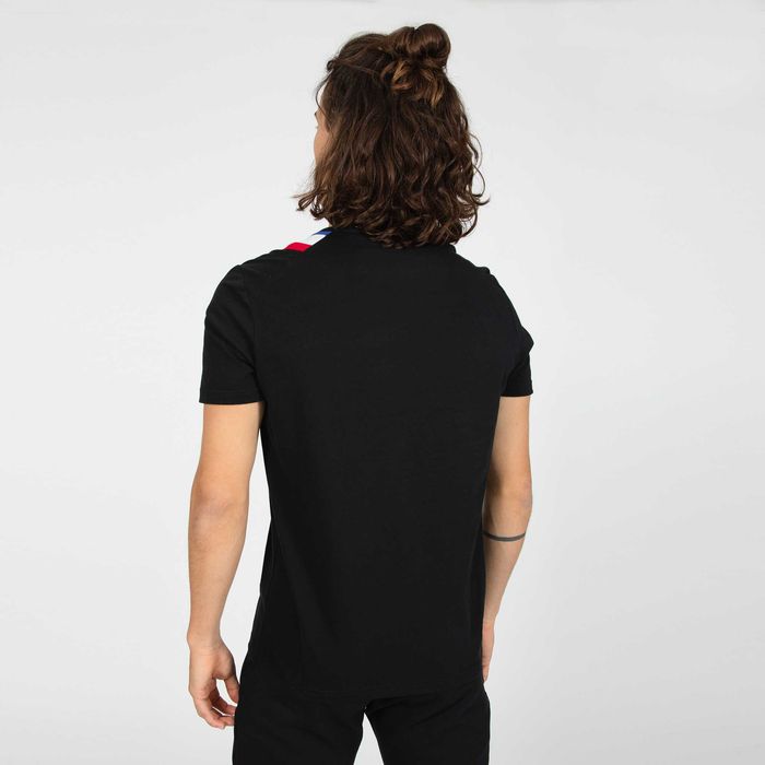 LE COQ SPORTIF t-shirt  czarny