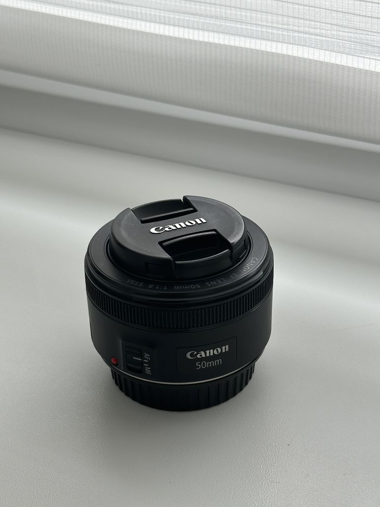 Obiektyw 50 mm 1:1.8 STM Canon