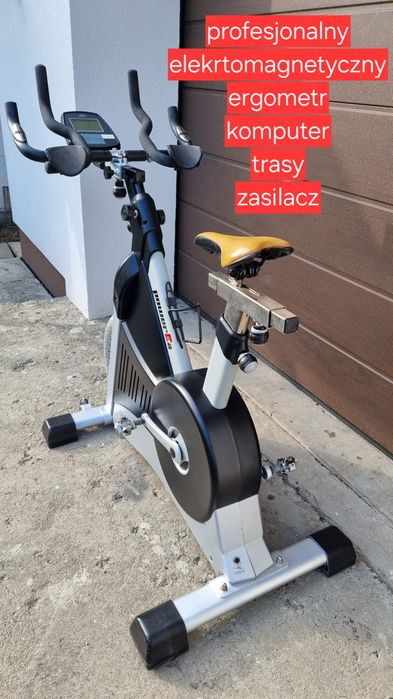 Rower spinningowy CRANE komputer trasy rowerek treningowy spiningowy