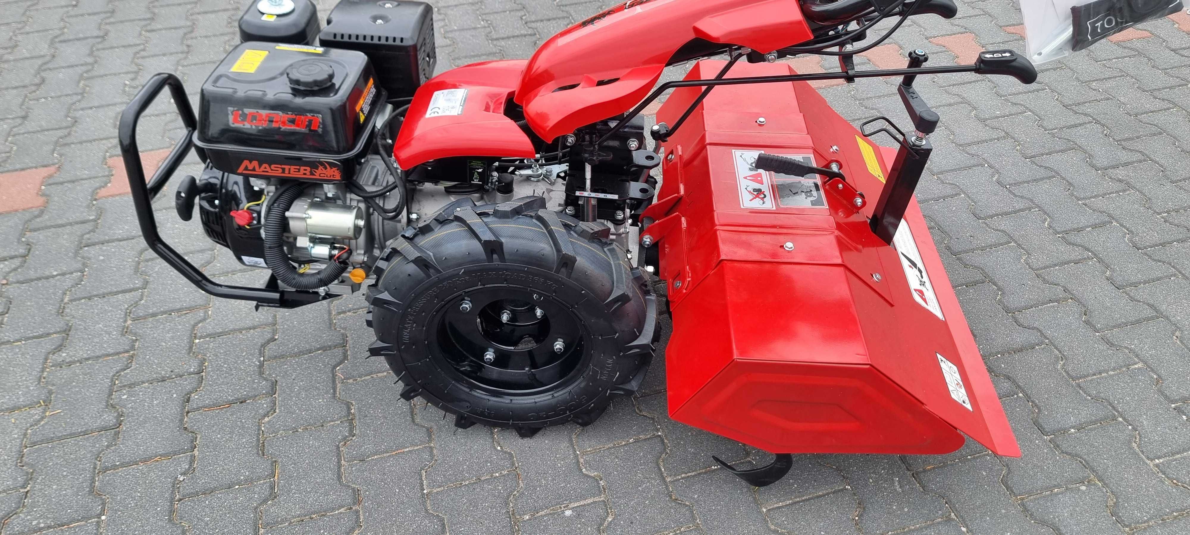 Traktor jednoosiowy MC370 z glebogryzarką 64cm Loncin G420FD