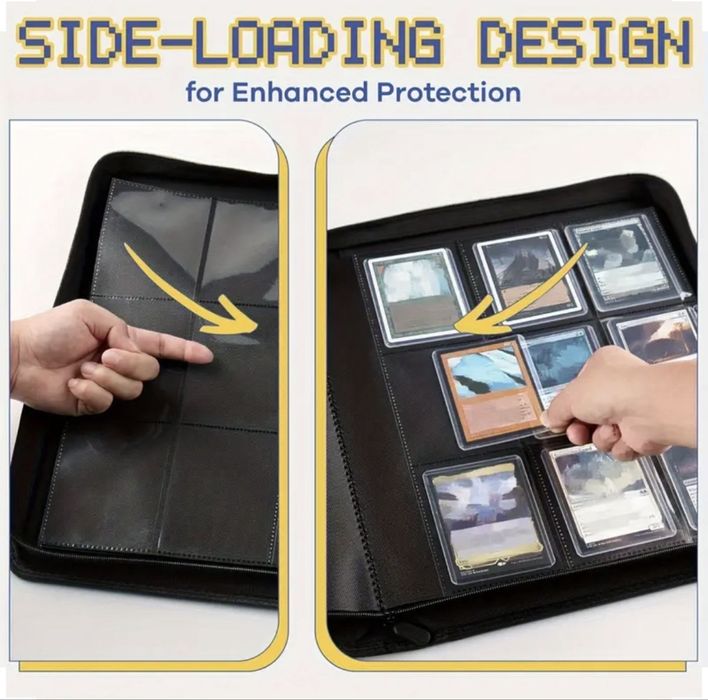 Top Loader Binder (Como Novo)