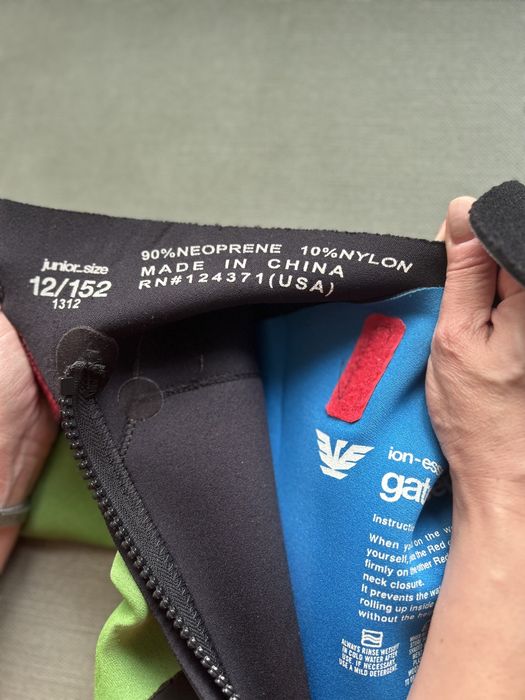 Pianka neoprenowa ION 5/4 rozmiar 152 12 lat