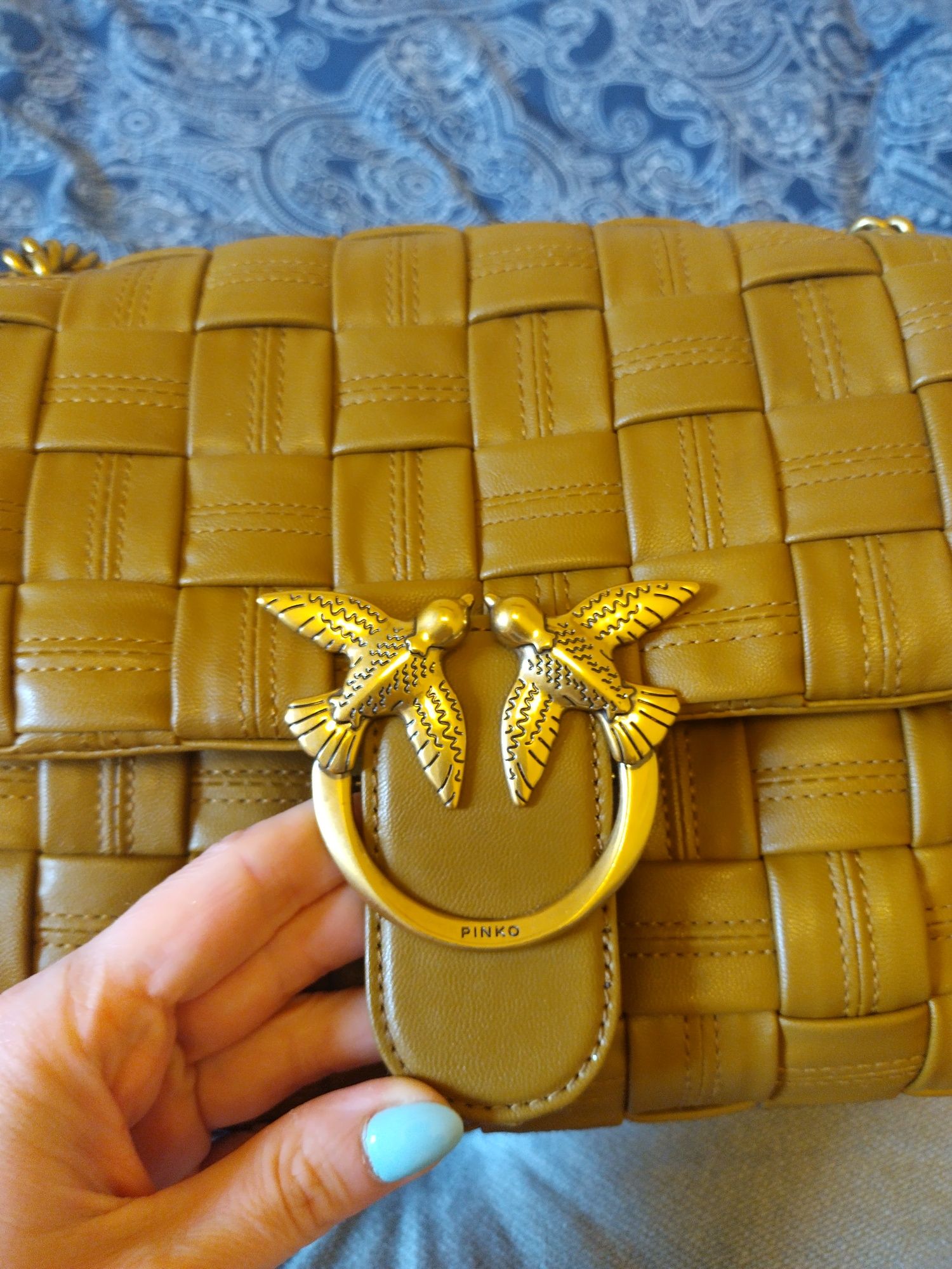 Torebka PINKO Classic Love Bag Puff Weave