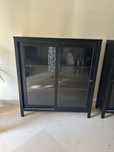 Vitrine Hemnes ikea preto