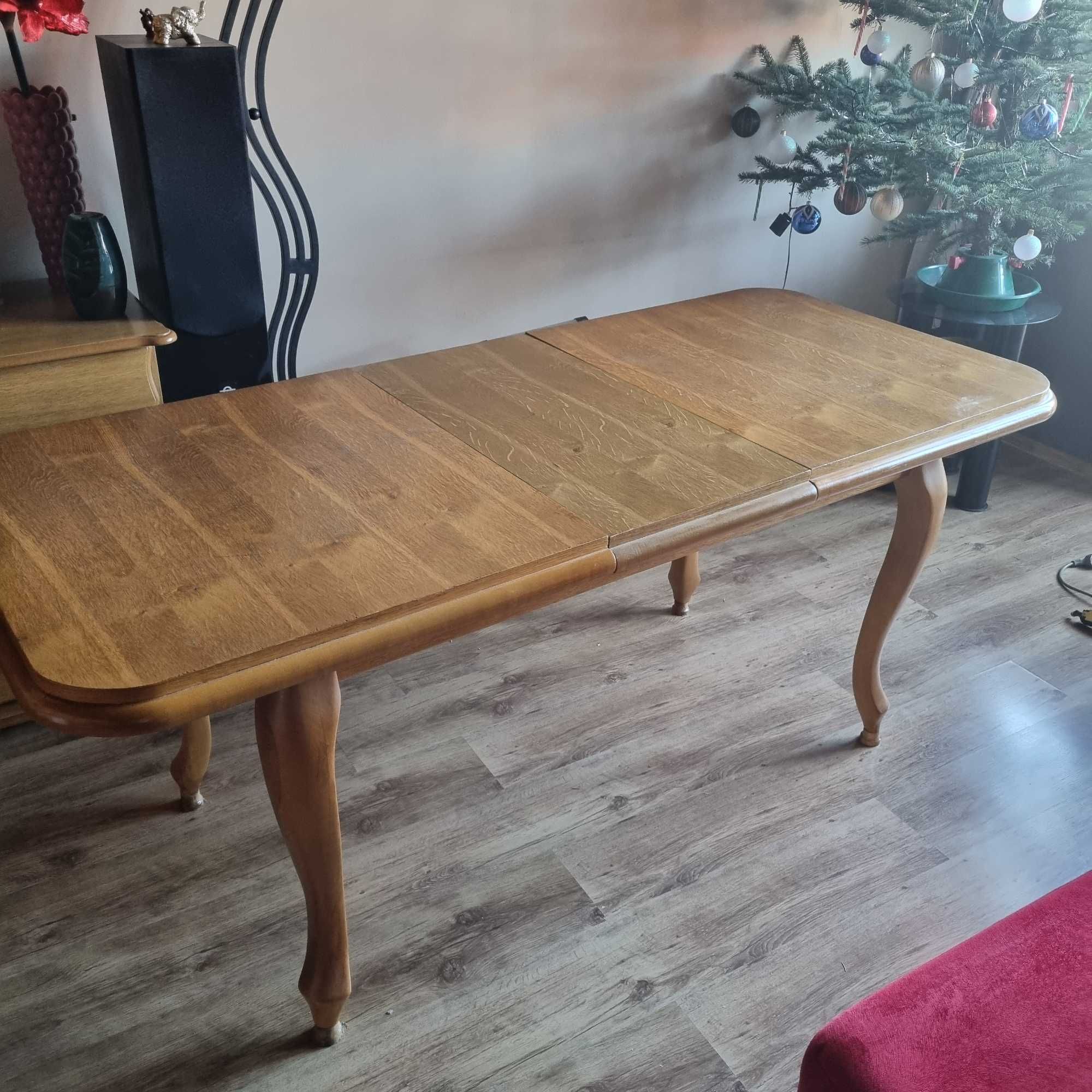 stół rozkładany  w stylu barokowym