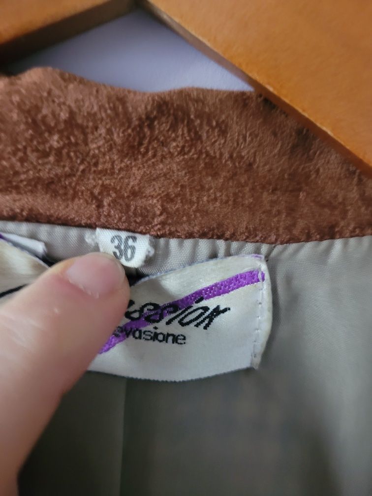 Marynarka wełniana oversize rozmiar 36