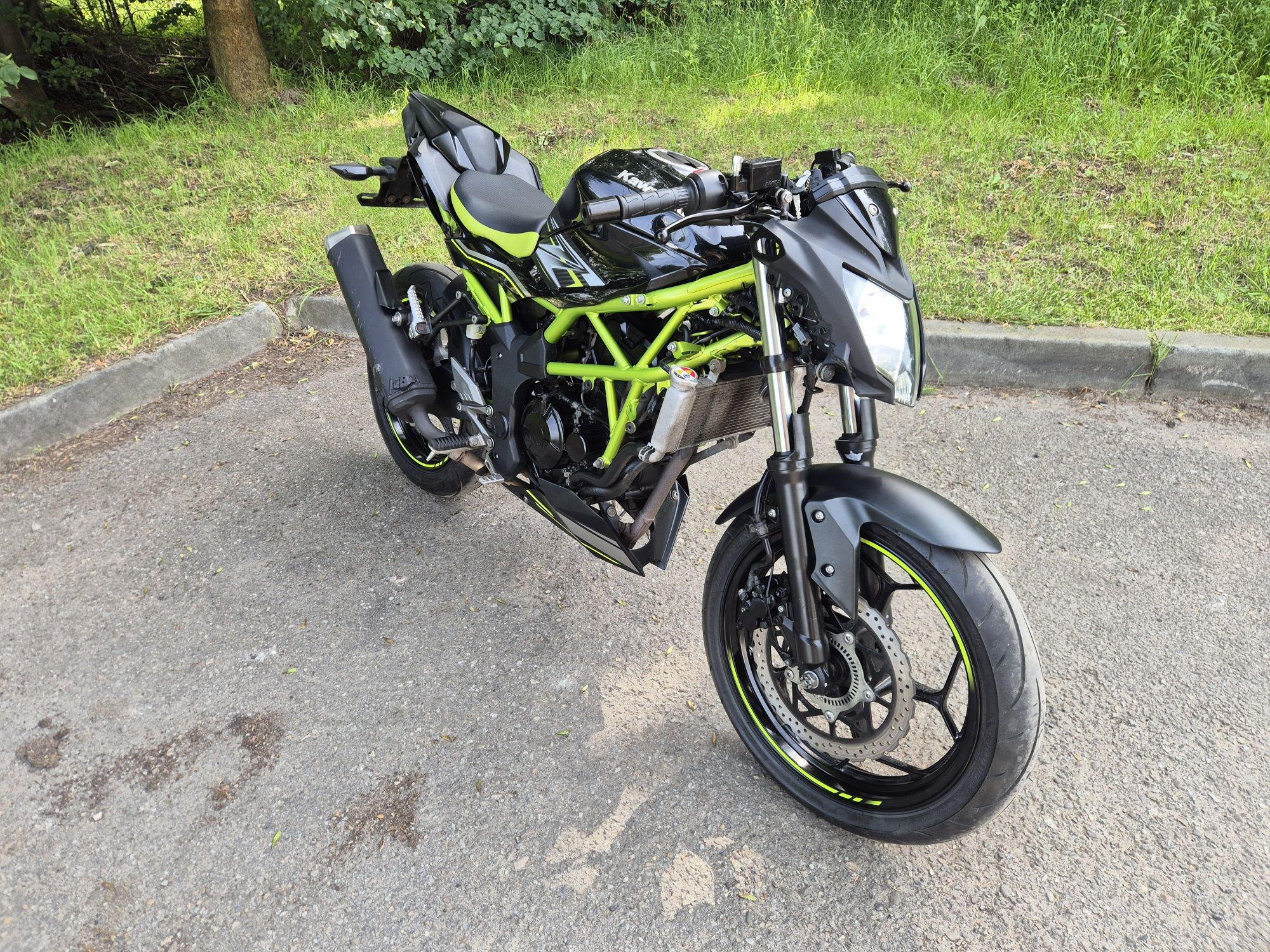 Kawasaki Z125 z 125 niski przebieg 7.300km 1wł 2022r. Ninja mt Dowóz