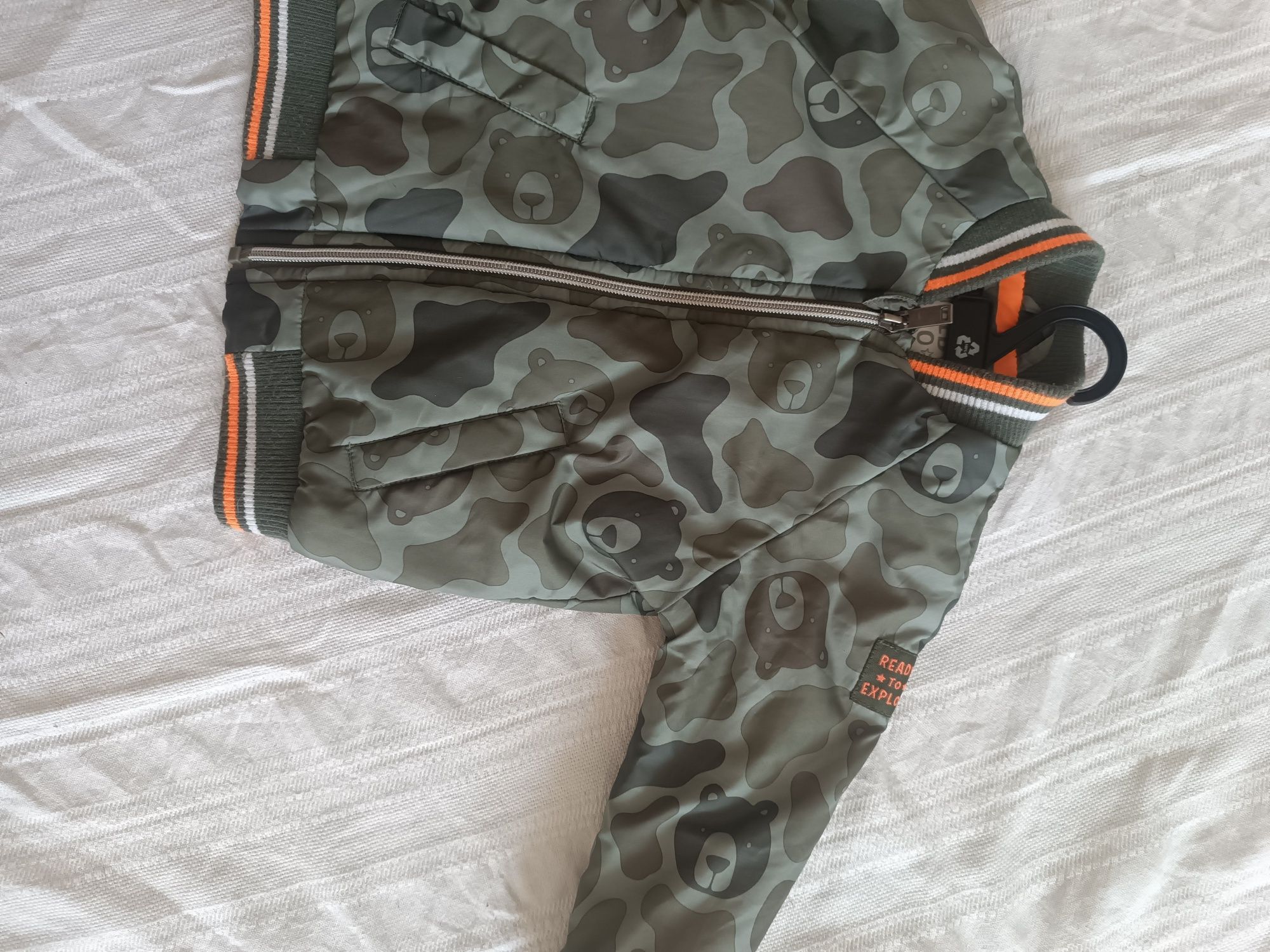 Khaki kurtka bomberka Fred&flo 12-18 msc przejściowa