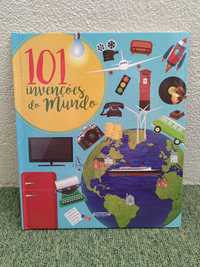 Livro "101 Invenções do Mundo" 7-9 anos