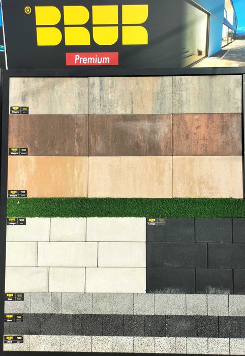 Płyty tarasowe betonowe ENTRADA antracyt 8x60x90 BRUK