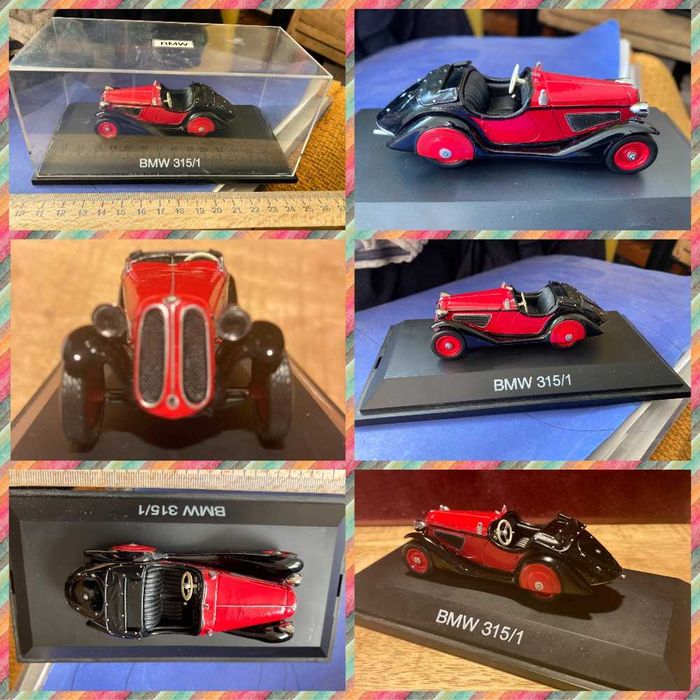 Игрушка Машинка BMW 315/1 CABRI Модель БМВ кабриолет 1:43
