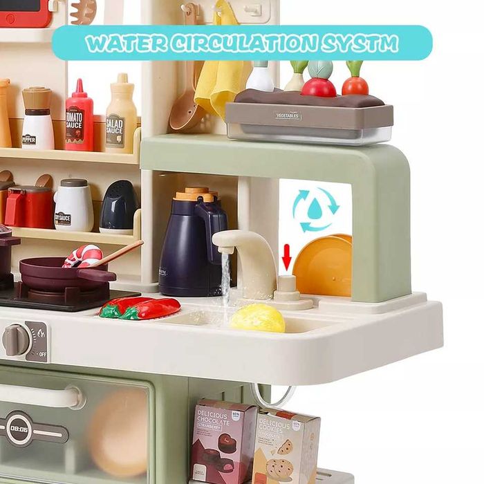 Акція кухня дитяча 93см, 88 предметів нова лімо тойс іграшкова детская