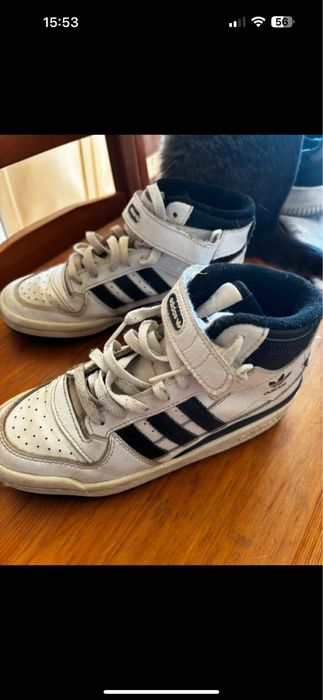 Tenis bota branco adidas