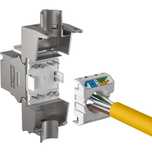 Moduł przyłączeniowy RJ45 Cat.6A, / Keystone Jack, STP, 10Gbit