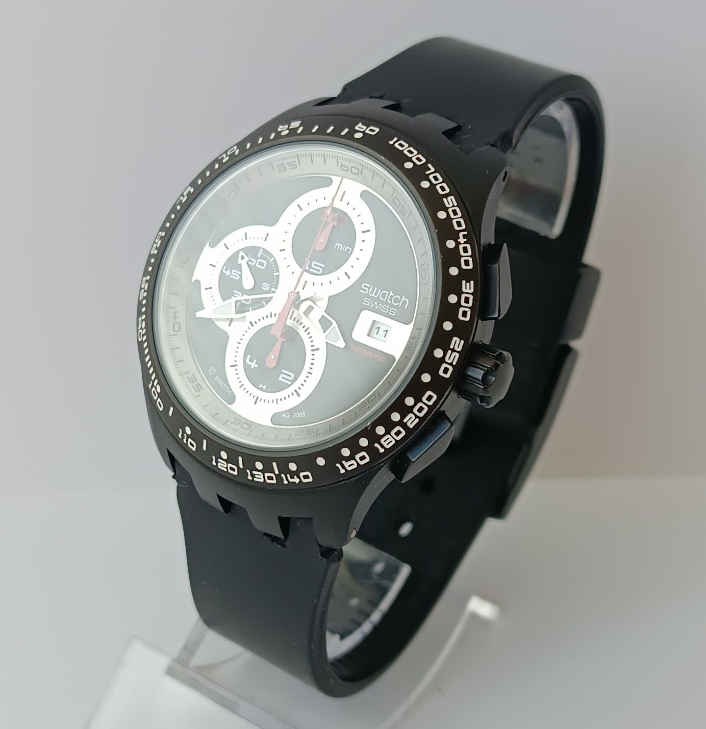 Швейцарський механічний хронограф Swatch automatic