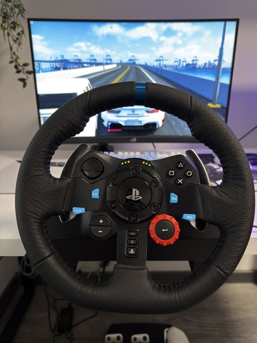 На гарантії Кермо Logitech G29 ПК/PS5 + Shifter КПП logitech