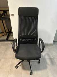 IKEA MARKUS krzesło biurowe obrotowe fotel C.SZARY