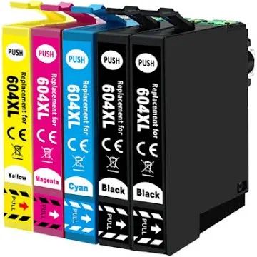 Epson 603xl ou 604xl kit de 4 tinteiros