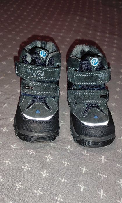 Ботинки Primigi термо оригинал, замш, мембрана термики сапожки