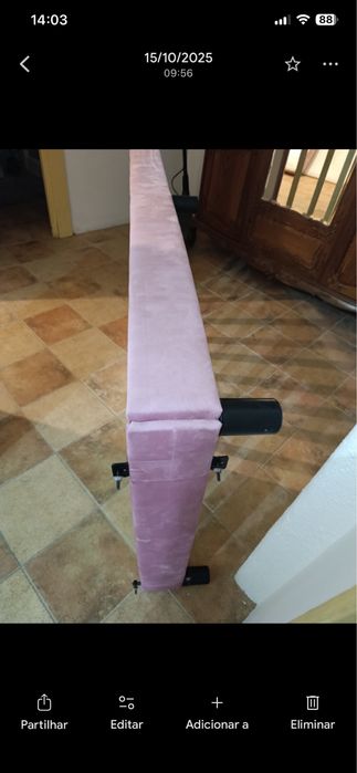 2 camas de meninas rosa veludo solteiro