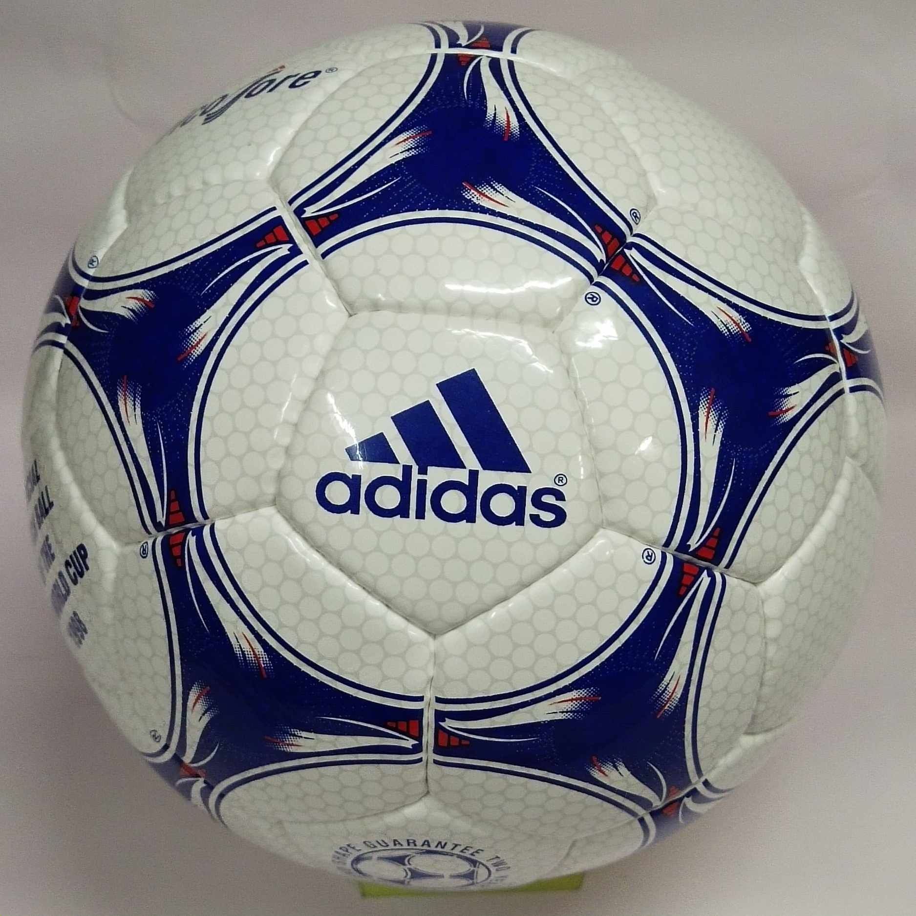 Adidas tricolore 1998 piłka nożna mistrzostw świata rozmiar 5