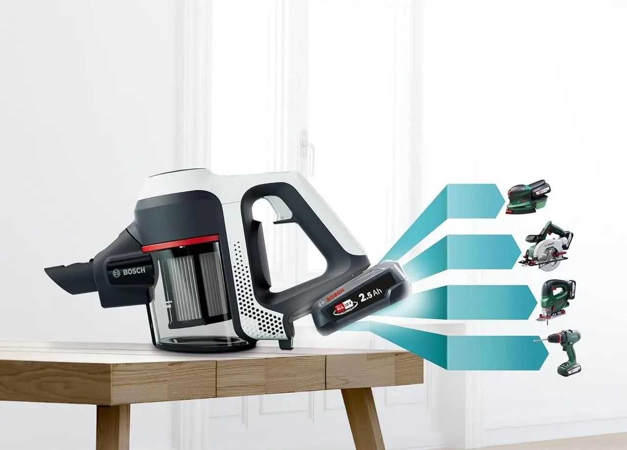 Акумуляторний пилосос для дому Bosch Unlimited 6 BCS611P4A РОЗПРОДАЖ!
