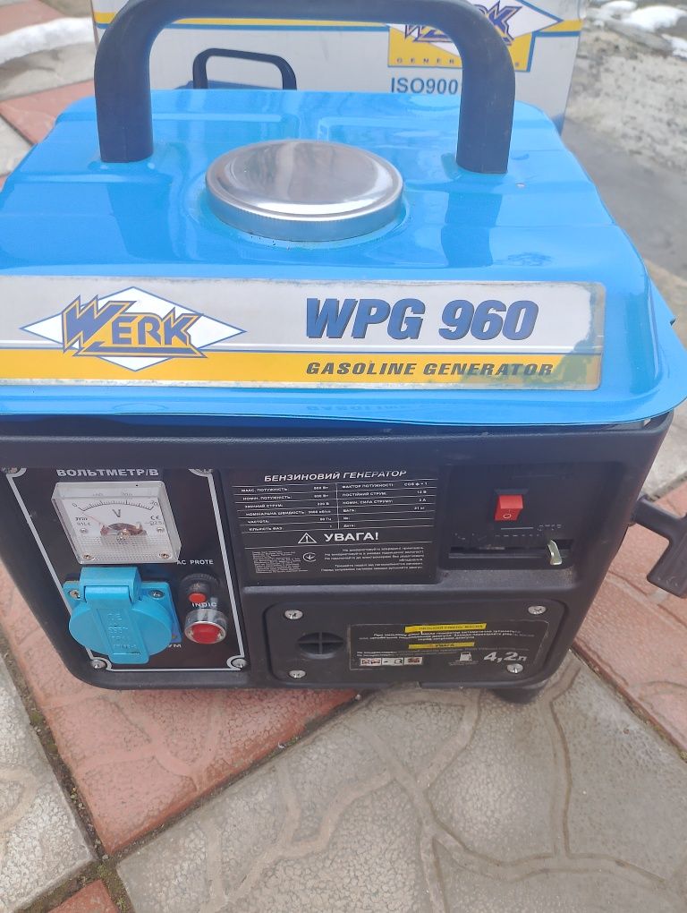 Продам генератор werk960