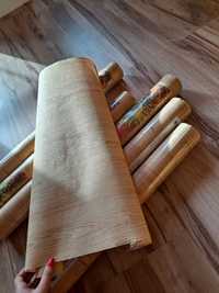 Tapeta papierowa drewno 10 m x 6 sztuk struktura drewna