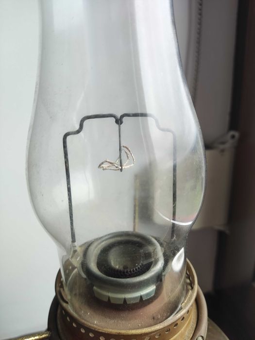 Ogromna kompletna lampa naftowa aladdin 23 nr 2
