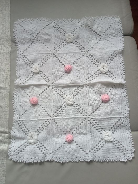 Kocyk do łóżeczka, wózka Handmade