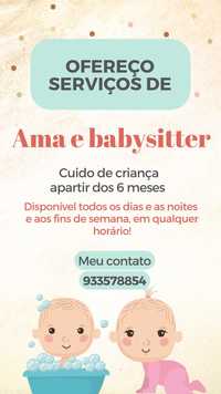 Ama e babysitter em Morelena - Pero Pinheiro