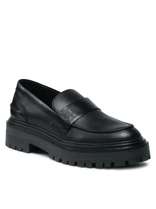 Loafersy damskie Marc O’Polo, mokasyny damskie, czarny EU 42