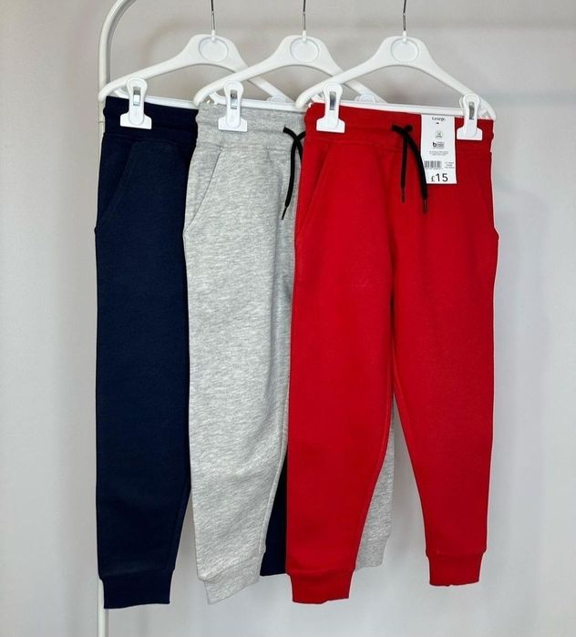 Розпродаж штани джогери на флісі від Джордж George 6/7 і 8/9років
