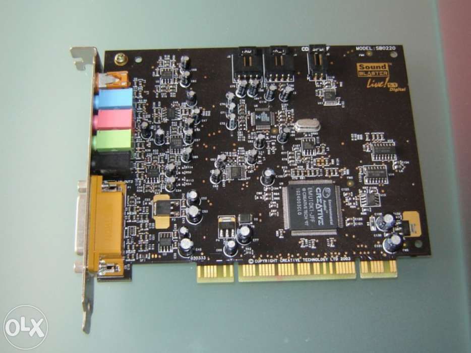 Placa de som - Sound Blaster 5.1 Live